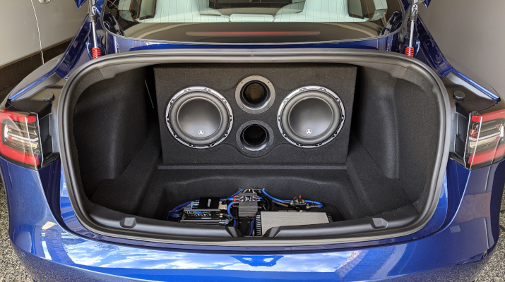 subwoofer tesla model 3